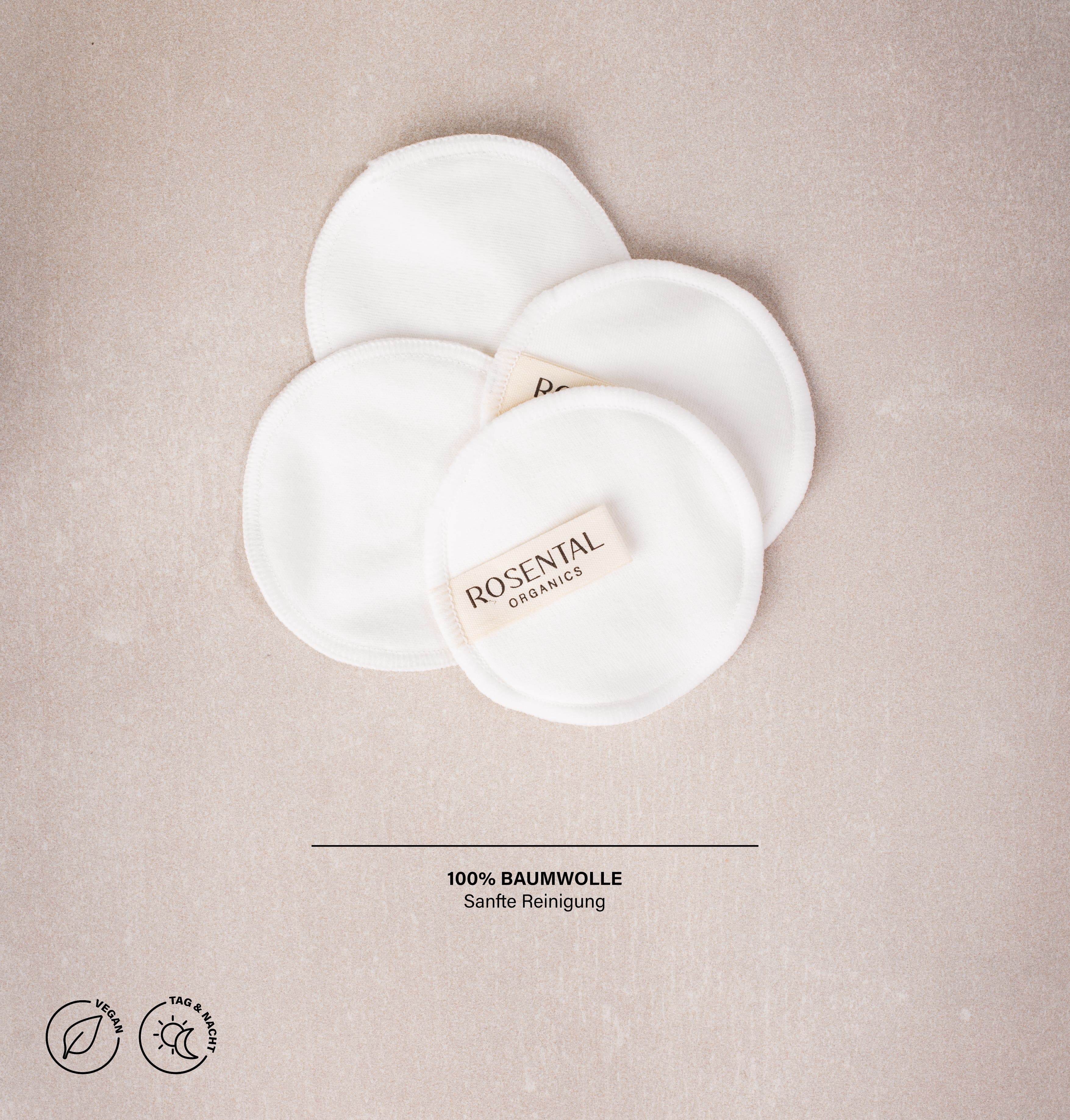 4 cotton pads
