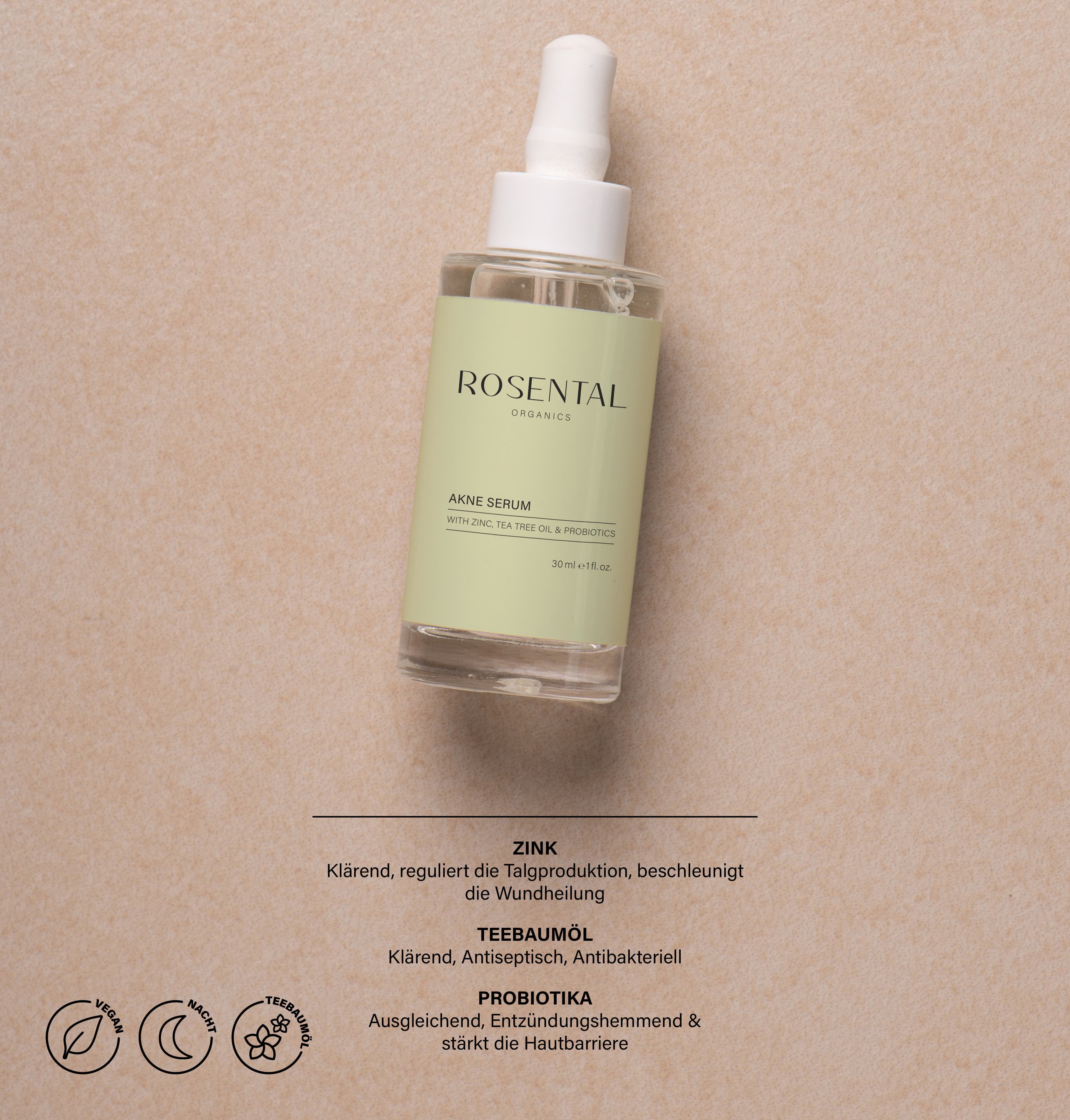 Anti-Breakout Serum | with Zinc, Tea Tree Oil & Probiotics