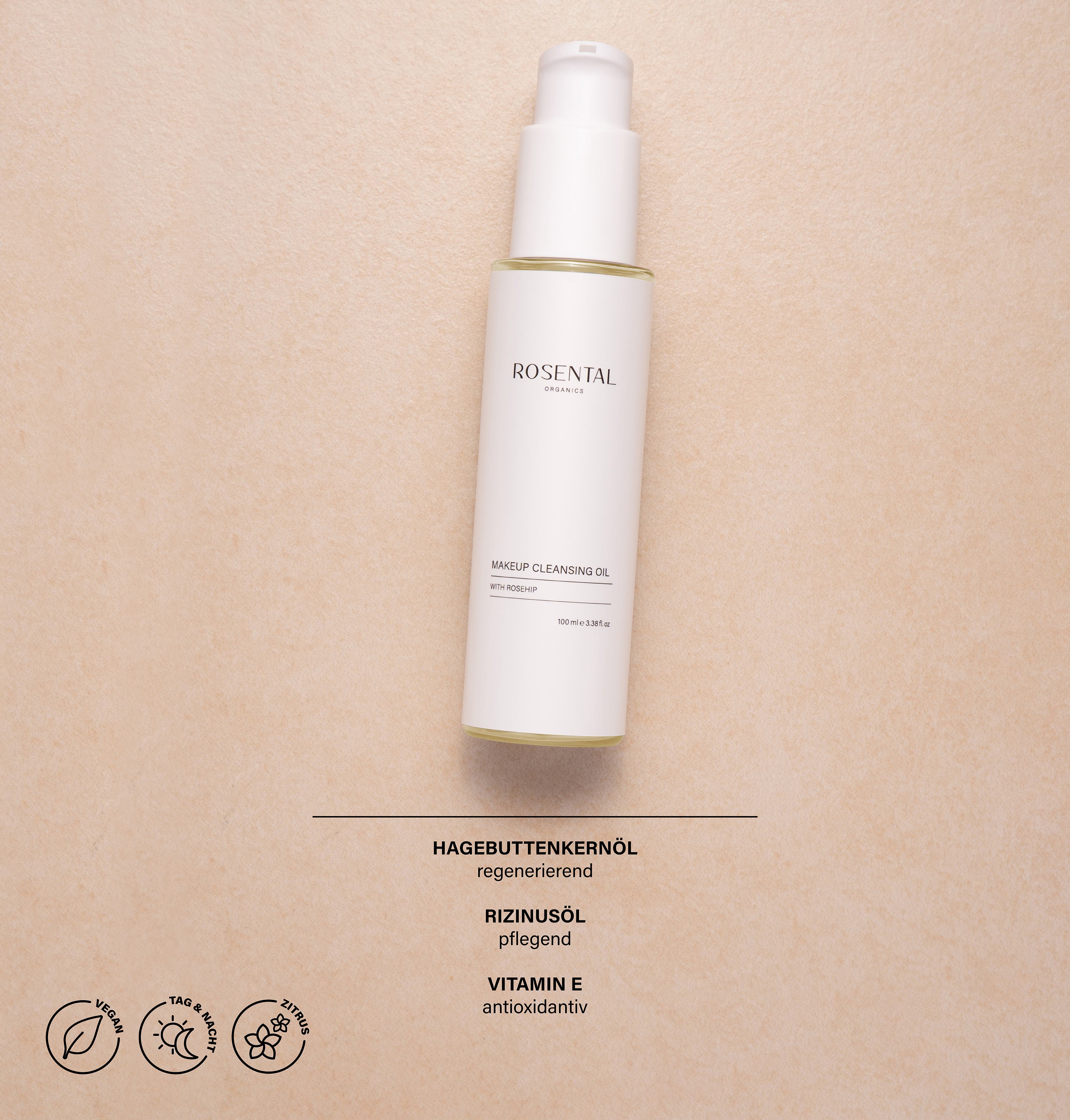 Makeup Cleansing Oil | with Rosehip