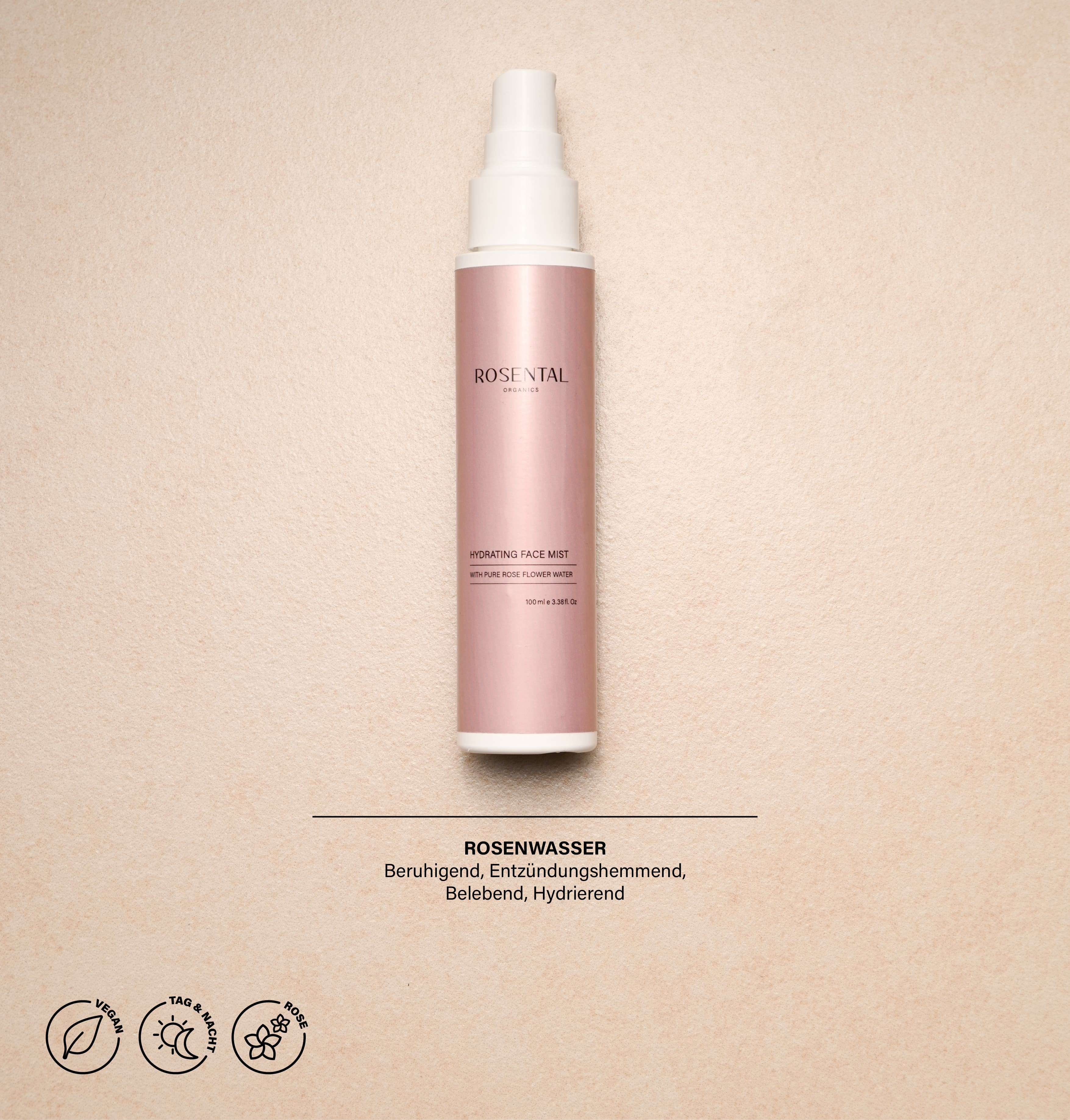 Hydrating Face Mist | with Rose Water