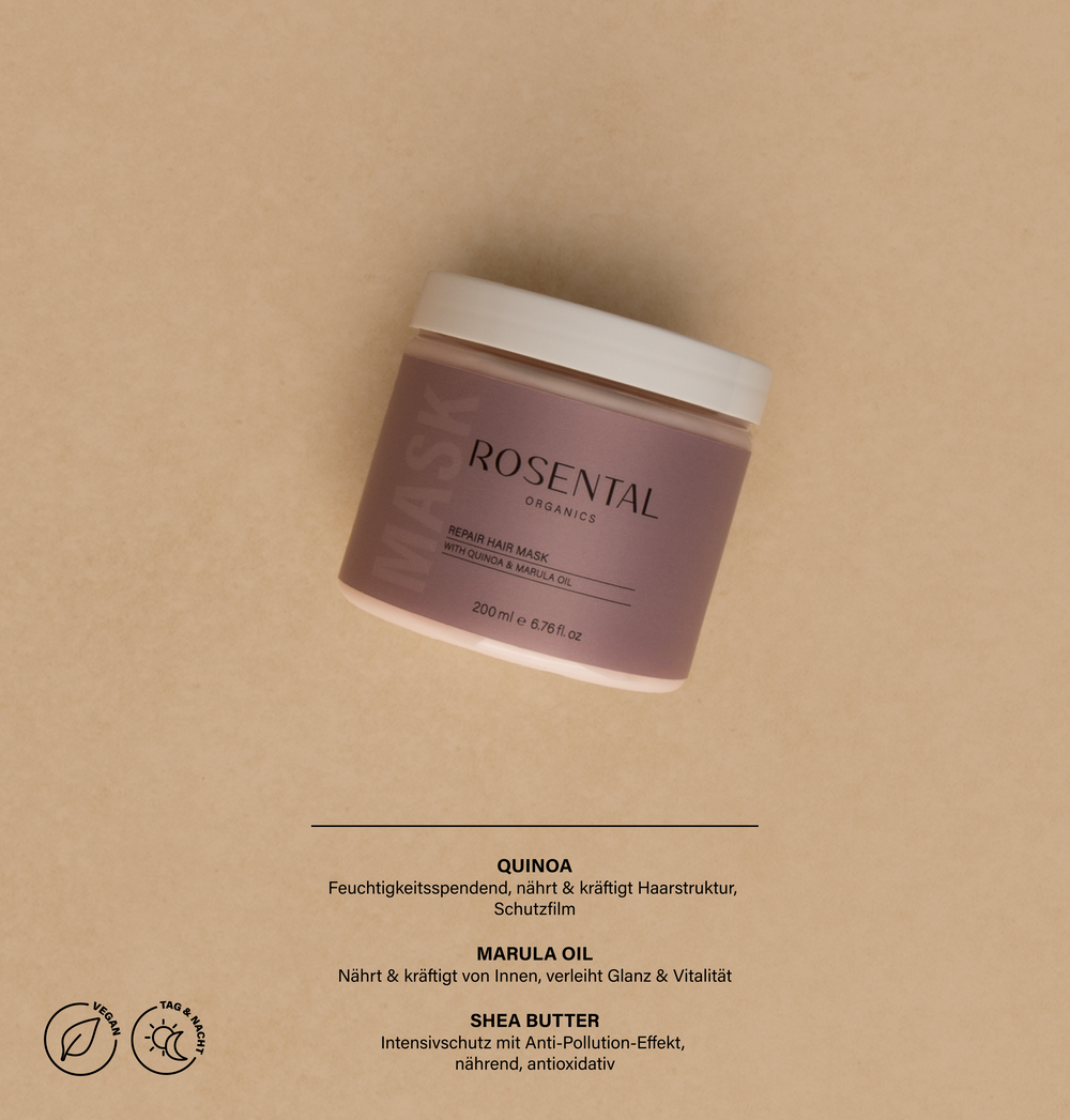 Repair Hair Mask | with Quinoa &amp; Marula Oil