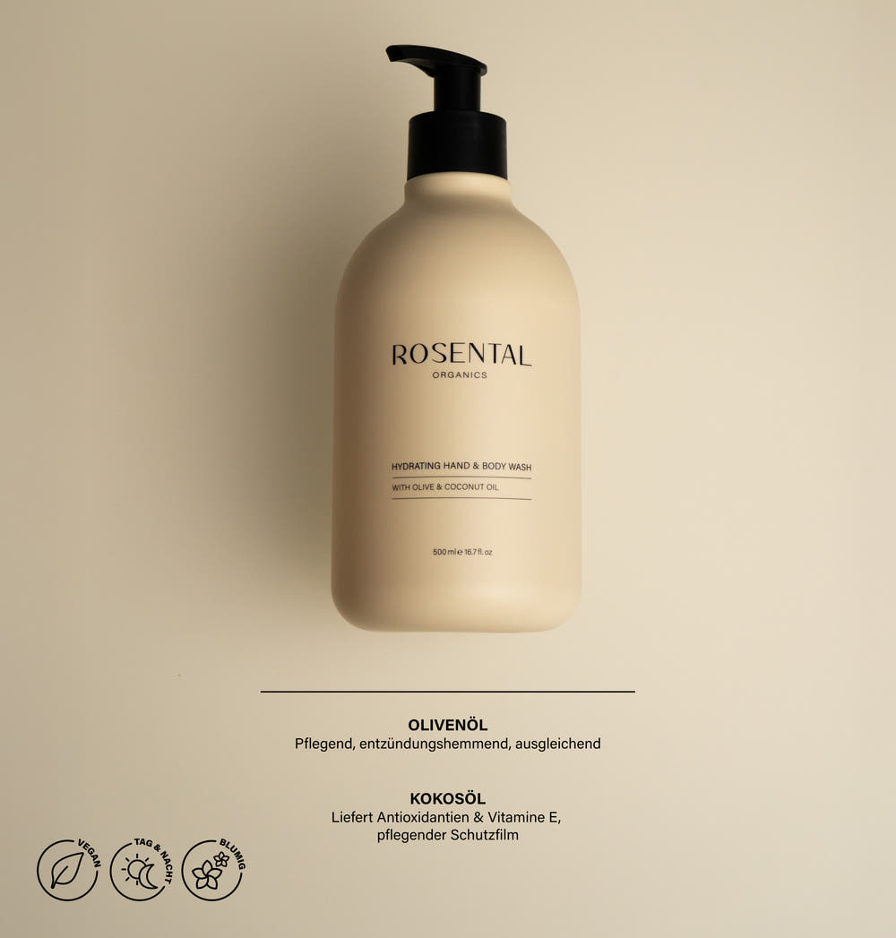 Hand &amp; Body Wash | With Olive &amp; Coconut Oil