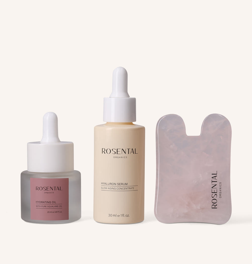 Full Hydrating Face Yoga Set | Rose Quartz