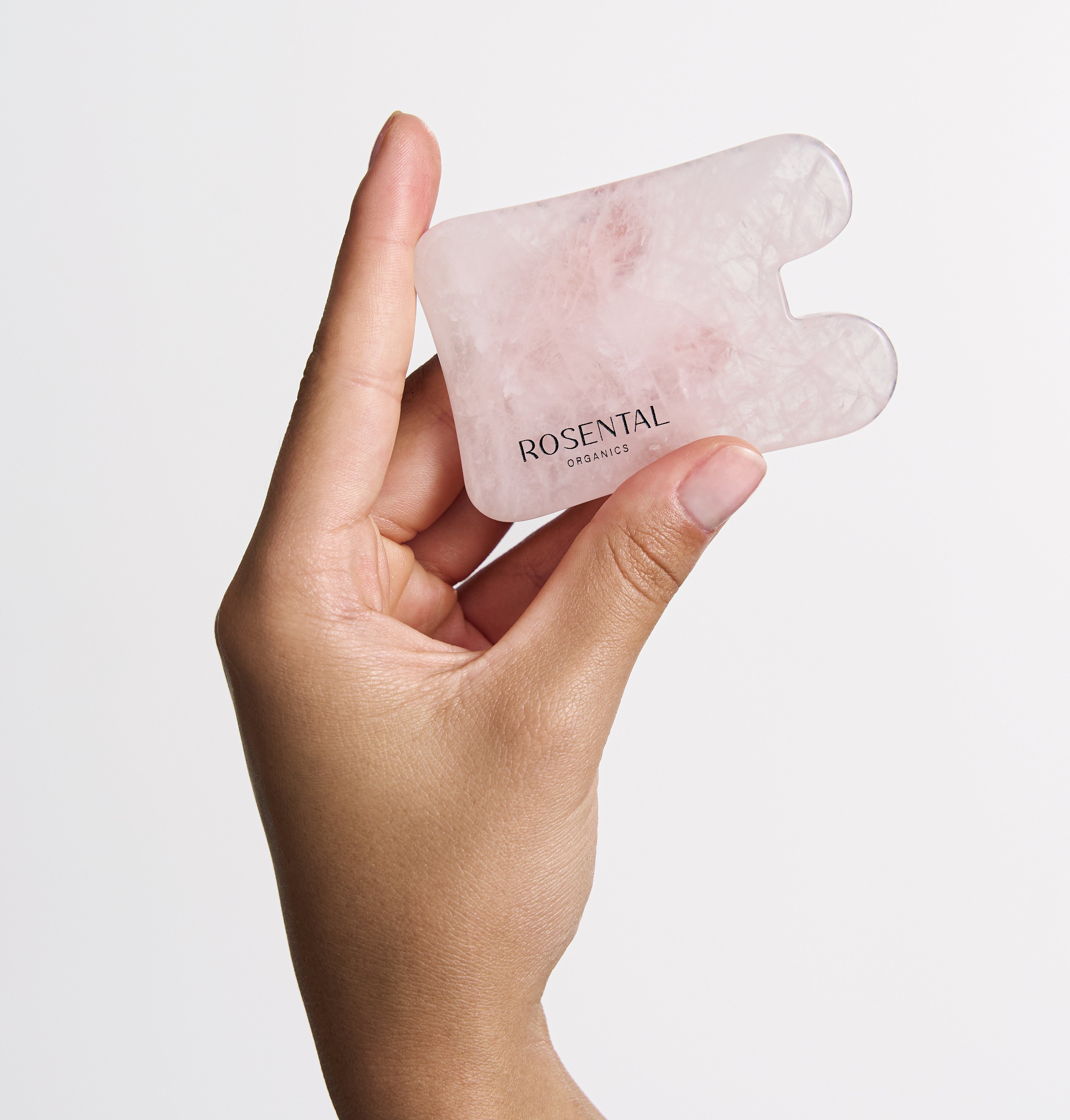 Rose Quartz Gua Sha | Natural beauty tools