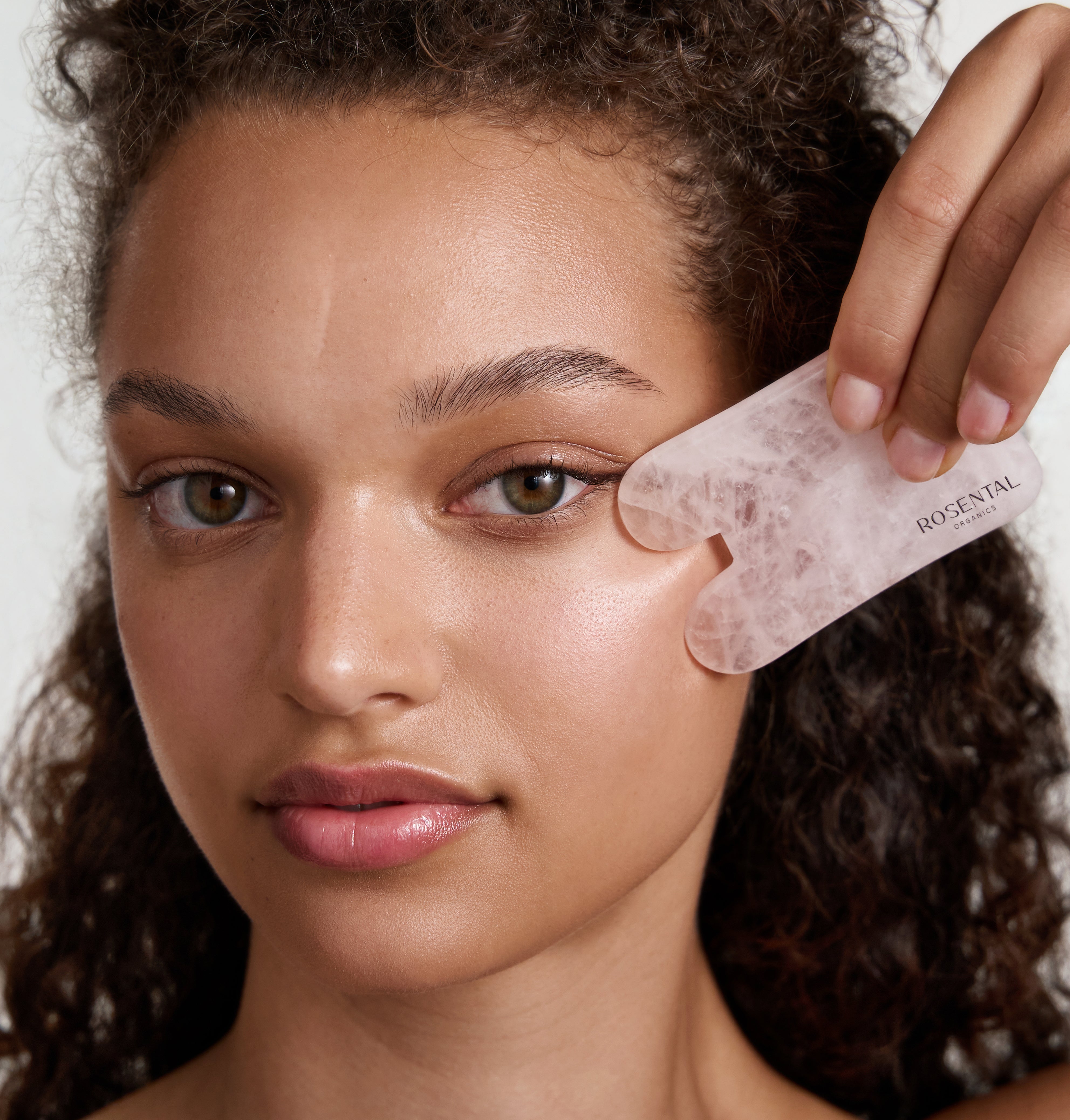 Rose Quartz Gua Sha | Natural beauty tools
