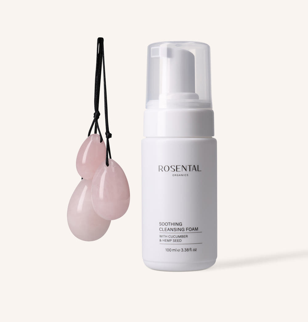 Yoni Egg 3er &amp; Cleanse Set | Set of 3 natural tools