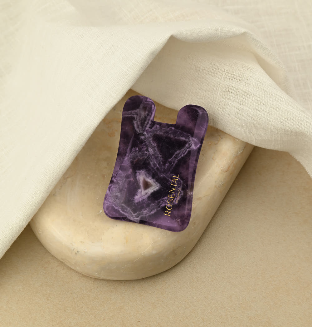 Amethyst Gua Sha | Natural beauty tools
