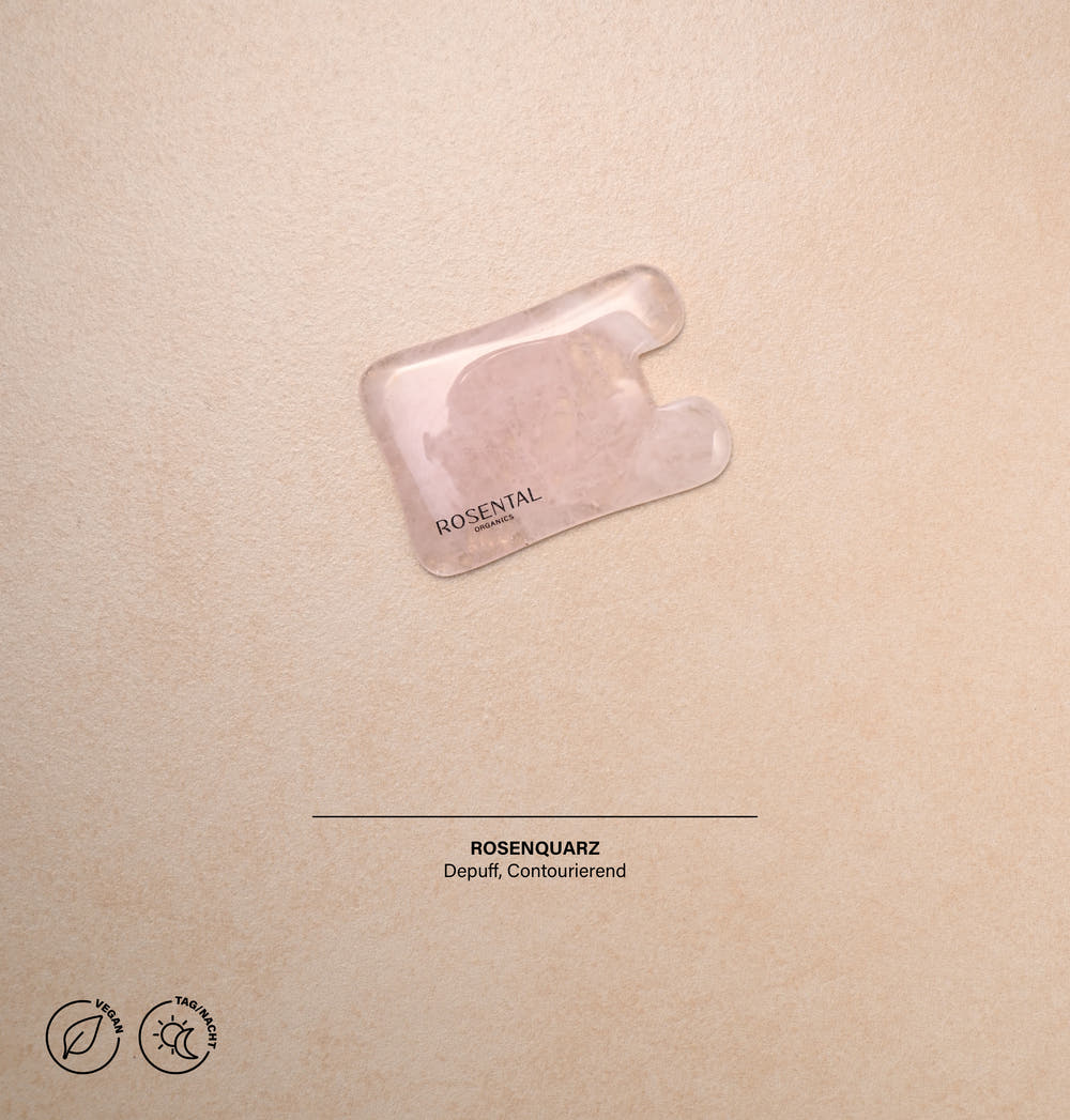 Rose Quartz Gua Sha | Natural beauty tools